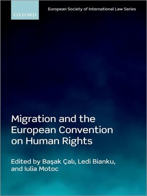 cover image of Migration and the European Convention on Human Rights